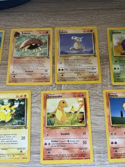 *No Dupes* Lot Of 14 Jungle/Fossil/Base Set Pokemon Cards Vintage WOTC Non-Holo - Image 4