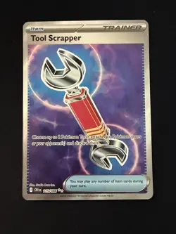 Pokemon TCG Tool Scraper 115/086 Full Art Chaos Rising NM - Image 1