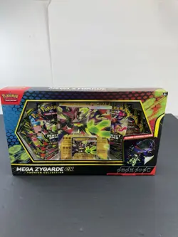 Pokemon Mega Zygarde EX Premium Collection Box Promo 8 Booster Packs NEW SEEALED - Image 1