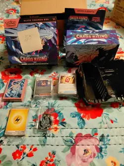 Pokemon Chaos Rising ETB Opened 250 Cards (Please See Description) 3 - Image 2