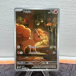 Vulpix 138/132 Pokemon TCG Mega Evolutions Illustration Rare Pack Fresh NM/M - Image 1