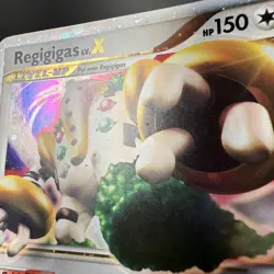 Regigigas Lv. X 100/100 Stormfront Pokemon Holo Ultra Rare NM FRONT LP BACK - Image 2