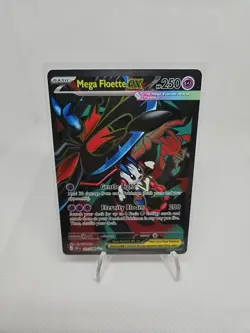 Nintendo Pokemon TCG Mega Floette EX 101/086 CRI Full Art Holo Ultra Rare EN - Image 1