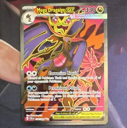 Pokemon TCG Mega Dragalge EX 104/086 XY Full Art Holo Secret Rare ENG - Image 1