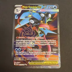 Mega Greninja EX 100/086 CR1 Rare Holo Full Art 350HP English Pokemon TCG - Image 2