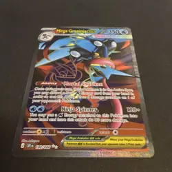 Mega Greninja EX 100/086 CR1 Rare Holo Full Art 350HP English Pokemon TCG - Image 3