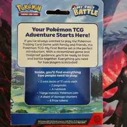 Pokemon My First Battle Two Mini Starter Decks Pikachu & Bulbasaur Sealed New EN - Image 4