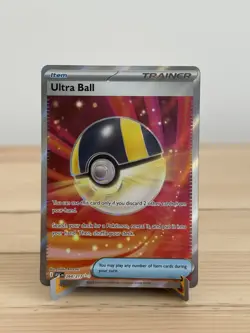 Ultra Ball 264/217 Ultra Rare Ascended Heroes Pokemon TCG Near Mint Pack Fresh - Image 1