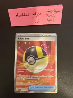 Pokemon TCG: Ultra Ball Ascended Heroes (264/217) | Ultra Rare | NM - Image 1