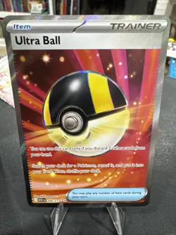 Pokemon TCG Item Ultra Ball Secret Rare Ascended Heroes 264/217 - Image 1