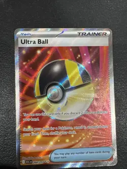 Pokemon TCG Item Ultra Ball Secret Rare Ascended Heroes 264/217 - Image 3