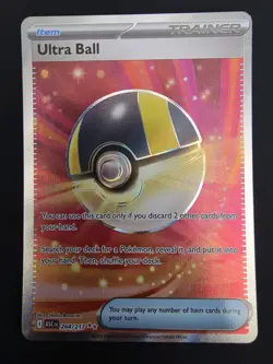 Pokemon TCG Ultra Ball 264/217 Ultra Rare Trainer Ascended Heroes Mint - Image 1