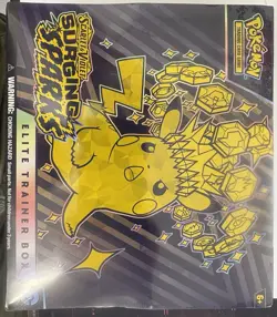 Pokemon TCG Scarlet & Violet Surging Sparks Elite Trainer Box ETB NEW/SEALED - Image 1