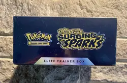 Pokemon TCG Scarlet & Violet SURGING SPARKS ETB Elite Trainer Box FACTORY SEALED - Image 4