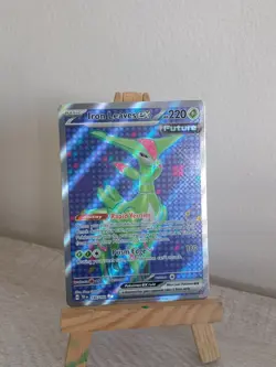 Iron Leaves EX 186/162 Temporal Forces Ultra Rare Pokemon Card. Pack Fresh! - Image 1