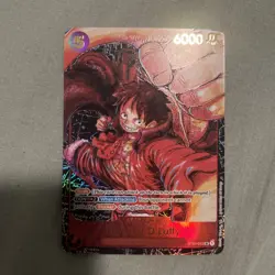Monkey D Luffy ST01-012 Awakening of the New Era Parallel Alt Art One piece NM - Image 2