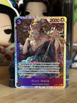 One Piece Two Legends #OP08-074 Black Maria Super Rare - Image 1