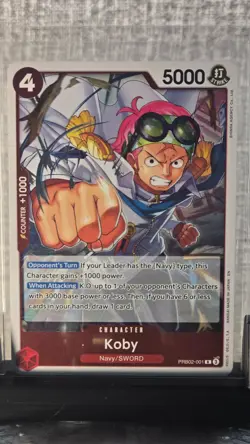 Koby PRB02-001 One Piece Premium Booster -The Best- Vol. 2 - RARE NM - Image 1
