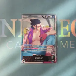 OP10-001 Smoker Alt Art Leader English One Piece Card - Image 1