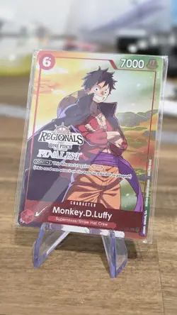 One Piece Offline Regional 2024 Finalist Pack Card English. 4 X Cards - Image 1