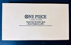 ONE PIECE Card Game 2022 Ace/Sabo/Luffy - Playmat Card Box set Anime TCG Bandai - Image 1