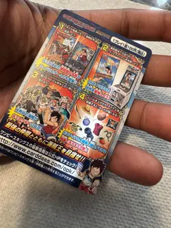 ONE PIECE Card Promo: K-J2 Luffy ONE PIECE KINGS 2014 In Hand Data Carddass - Image 2