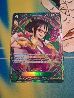 Tashigi SP EB03-018 One Piece English SR Alt Art Heroines Edition Near Mint - Image 1