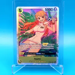 2025 One Piece - Nami OP08-106 Super Rare Foil - Image 3