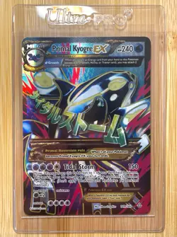 Primal Kyogre EX Alpha Primal Clash 149/160 Pokemon Card - Image 1