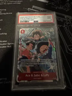 2025 ONE PIECE OP 13 ENACE & SABO & LUFFYALTERNATE ART - Image 1