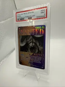 One Piece TCG ST04-033 Kaido Wanted SP PSA 9 - Image 1