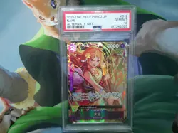 PSA 10 GEM MT 2025 One Piece JPN Nami PRB02-012 R (Alt Art) - Image 1