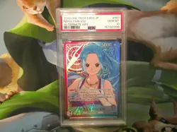 2025 One Piece Nefeltari Vivi EB03-001 Leader Alternate Art PSA 10 Heroines JP - Image 1