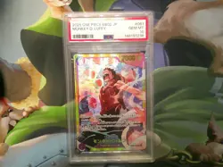 PSA 10 Monkey.D.Luffy EB02-061 | One Piece Japanese Extra Booster Anime 25th - Image 1