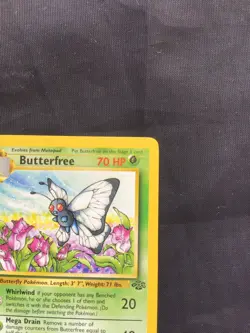 Pokemon Cards: Jungle 1st Edition Uncommon: Butterfree 33/64 - Image 3