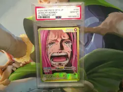 2025 One Piece Japanase OP13 #100 Jewelry Bonney Alternate Art Leader PSA 10 - Image 1