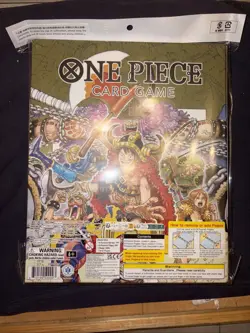 ONE PIECE Card Game Official 9-Pocket Binder Vol.1 English Sealed Bandai 10 DON - Image 2