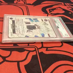 2025 ONE PIECE OP11-A FIST OF DIVINE SPEED ALTERNATE ART #080 GEAR TWO PSA 9! - Image 5