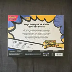 Pokemon Mega Feraligatr EX Box – Ascended Heroes Collection – Sealed TCG Set - Image 2