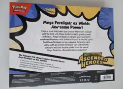 Pokemon TCG Mega Feraligatr ex Box Sealed – Ascended Heroes Collection Box - Image 2