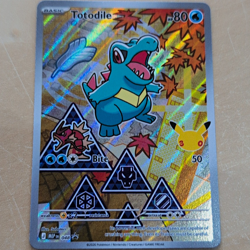 Pokemon TCG Totodile 048 MEP English Promo Holo Basic Water HP 80 - Image 1