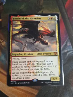 Lorehold, the Historian #201 (NM) Secrets of Strixhaven SOS Magic MTG - Image 1