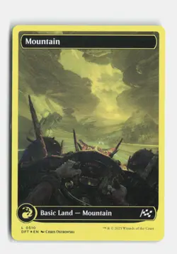 Mountain () (First-Place Foil) 510 Foil Aetherdrift MTG NM - Image 1