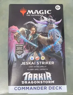 MTG: Tarkir Dragonstorm - Jeskai Striker Commander Deck - Image 1