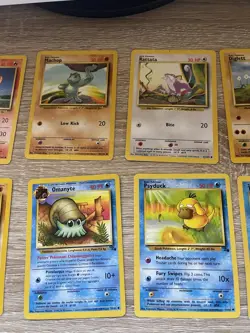 *No Dupes* Lot Of 18 Jungle/Fossil/Base Set Pokemon Cards Vintage WOTC Non-Holo - Image 3