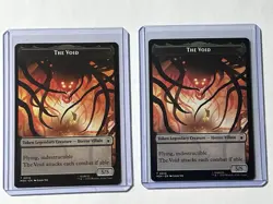 The Void 10 / Squirrel 14 MTG Marvel Double Sided Token 2026 NM Non Foil X 2 - Image 1