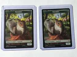 The Void 10 / Squirrel 14 MTG Marvel Double Sided Token 2026 NM Non Foil X 2 - Image 2