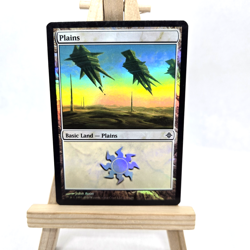 Plains (230) FOIL Rise of the Eldrazi LP Basic Land MAGIC MTG CARD - Image 1