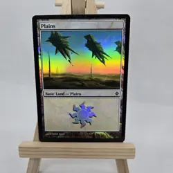 Plains (230) FOIL Rise of the Eldrazi LP Basic Land MAGIC MTG CARD - Image 2