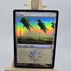 Plains (230) FOIL Rise of the Eldrazi LP Basic Land MAGIC MTG CARD - Image 3